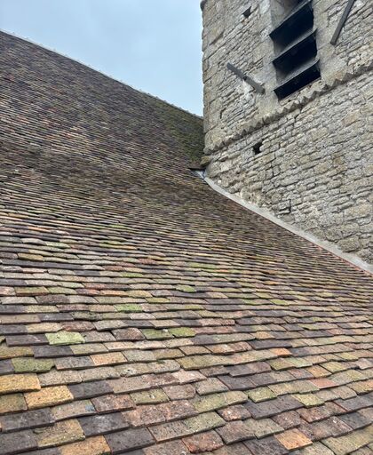 Rénovation toiture - Eglise de Fromont - Placier Patrimoine